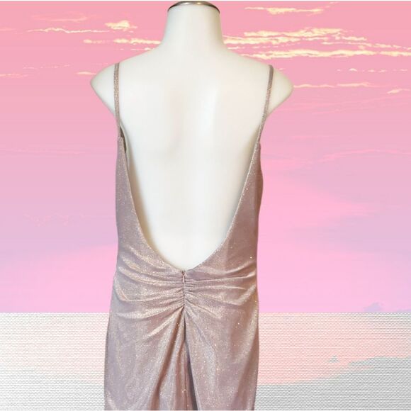 IEENA For Mac Duggal Golden Dress - Picture 2 of 9